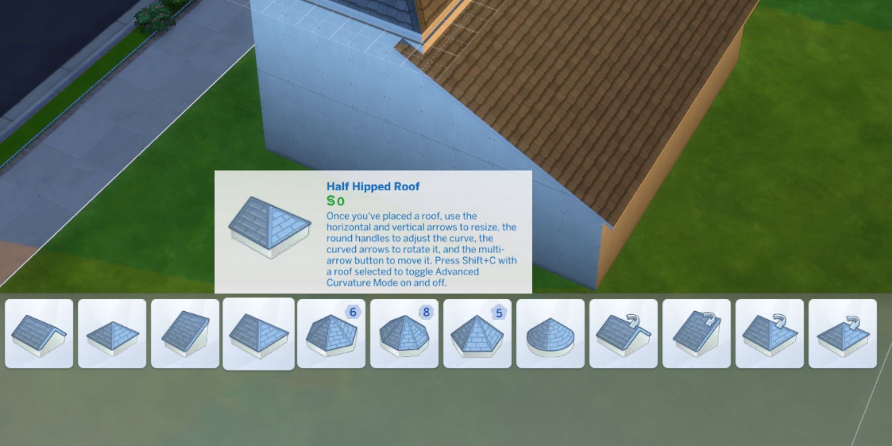 The Sims 4 Roofs