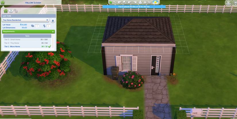 The Sims 4 Micro Home