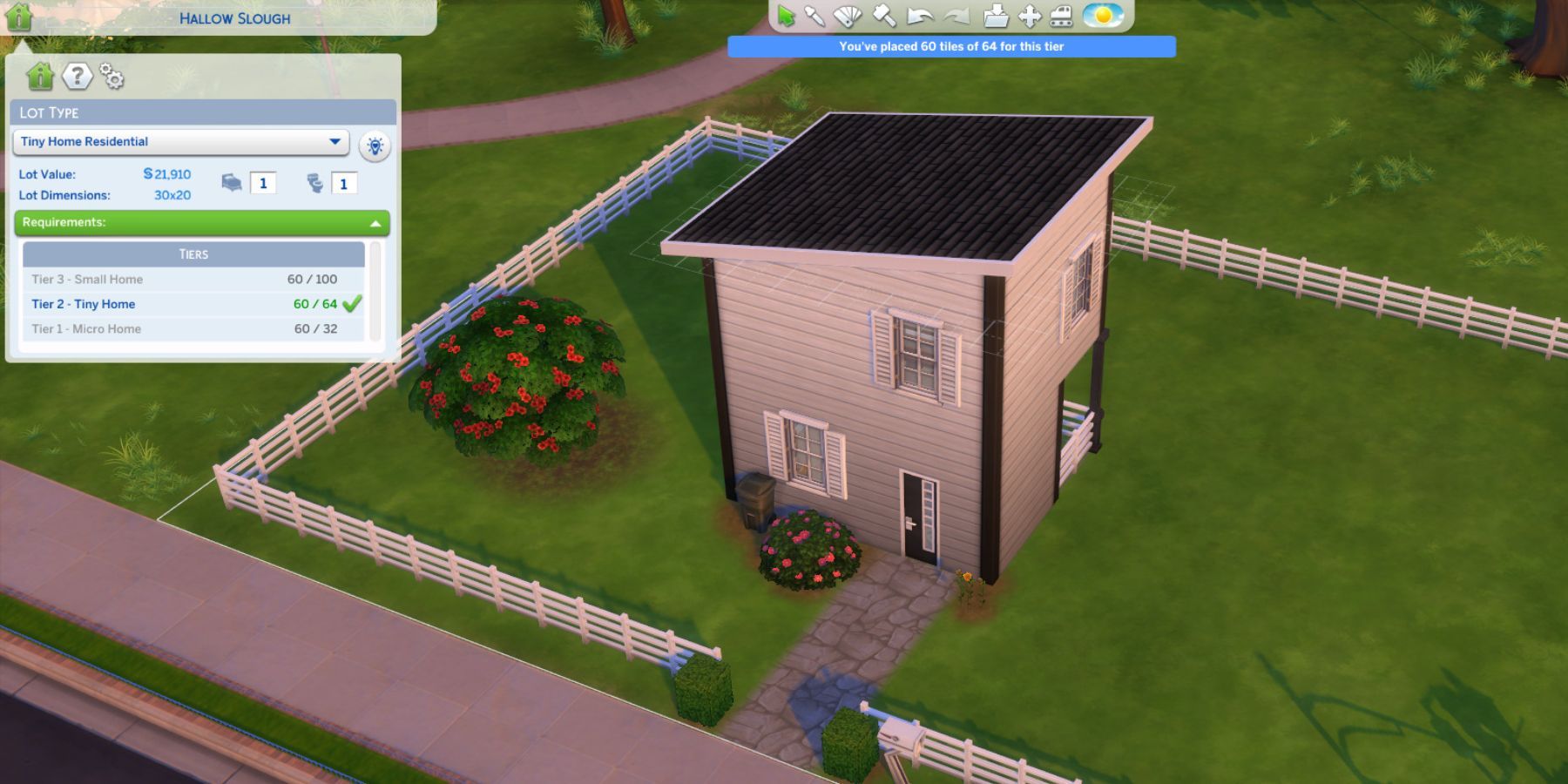The Sims 4 Tiny Home