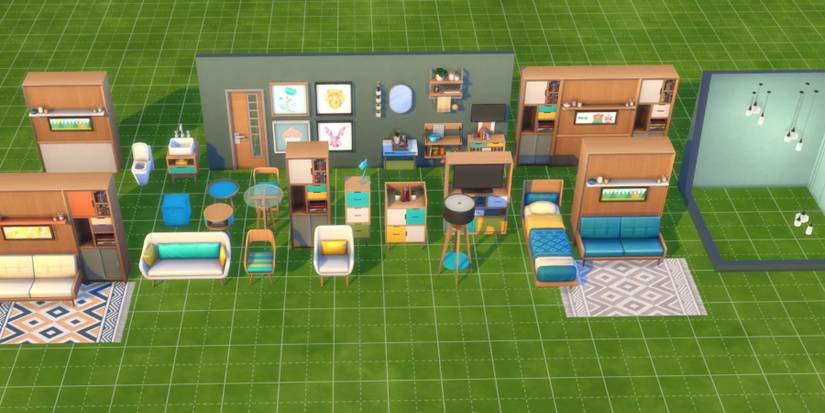 The Sims 4 Tiny Living Stuff