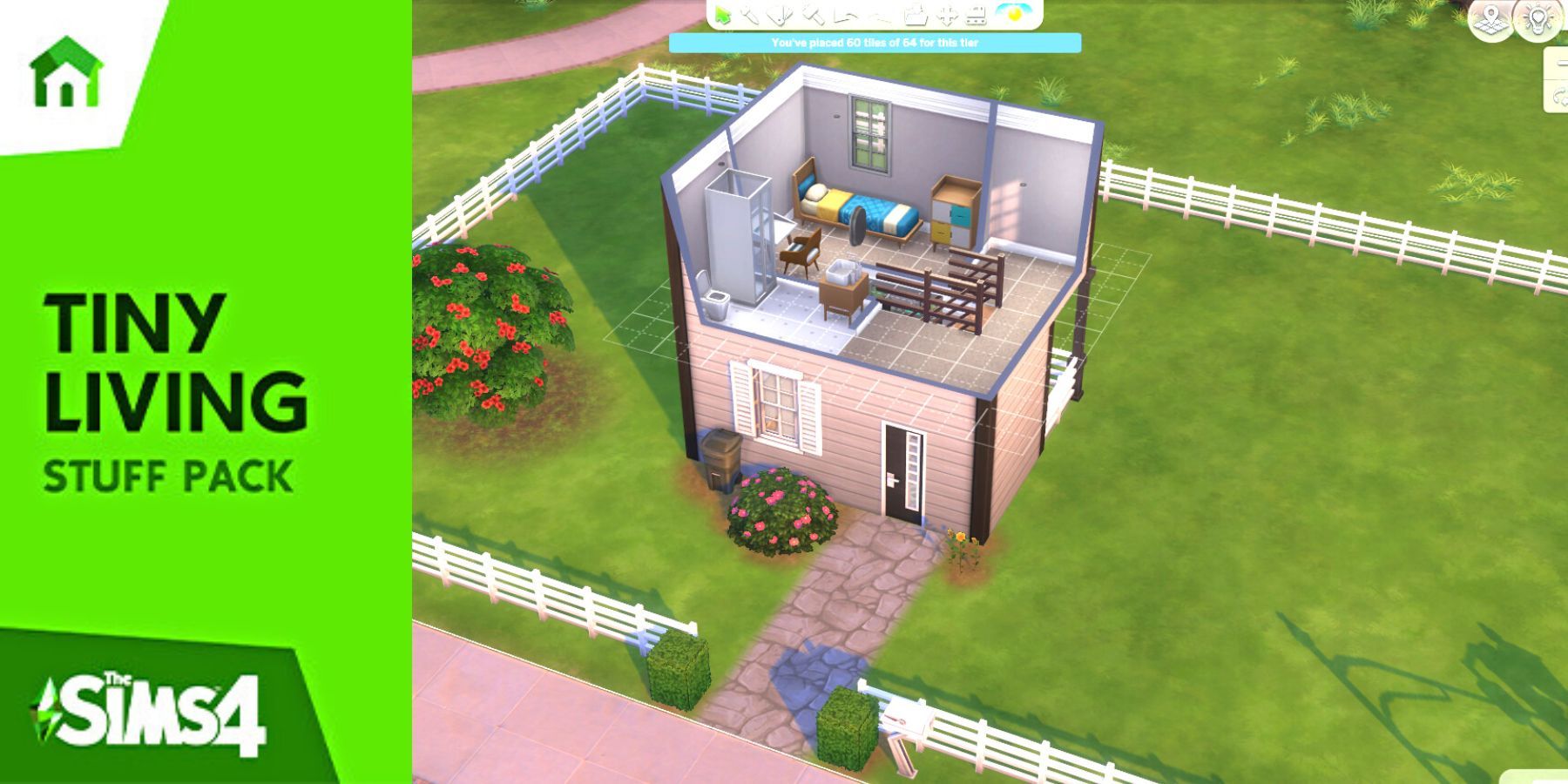 THE SIMS MOBILE • HOUSE BUILD • TINY MODERN HOME 