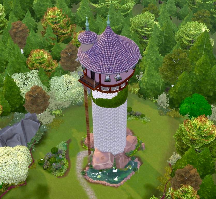 the-sims-4-rapunzel-tower