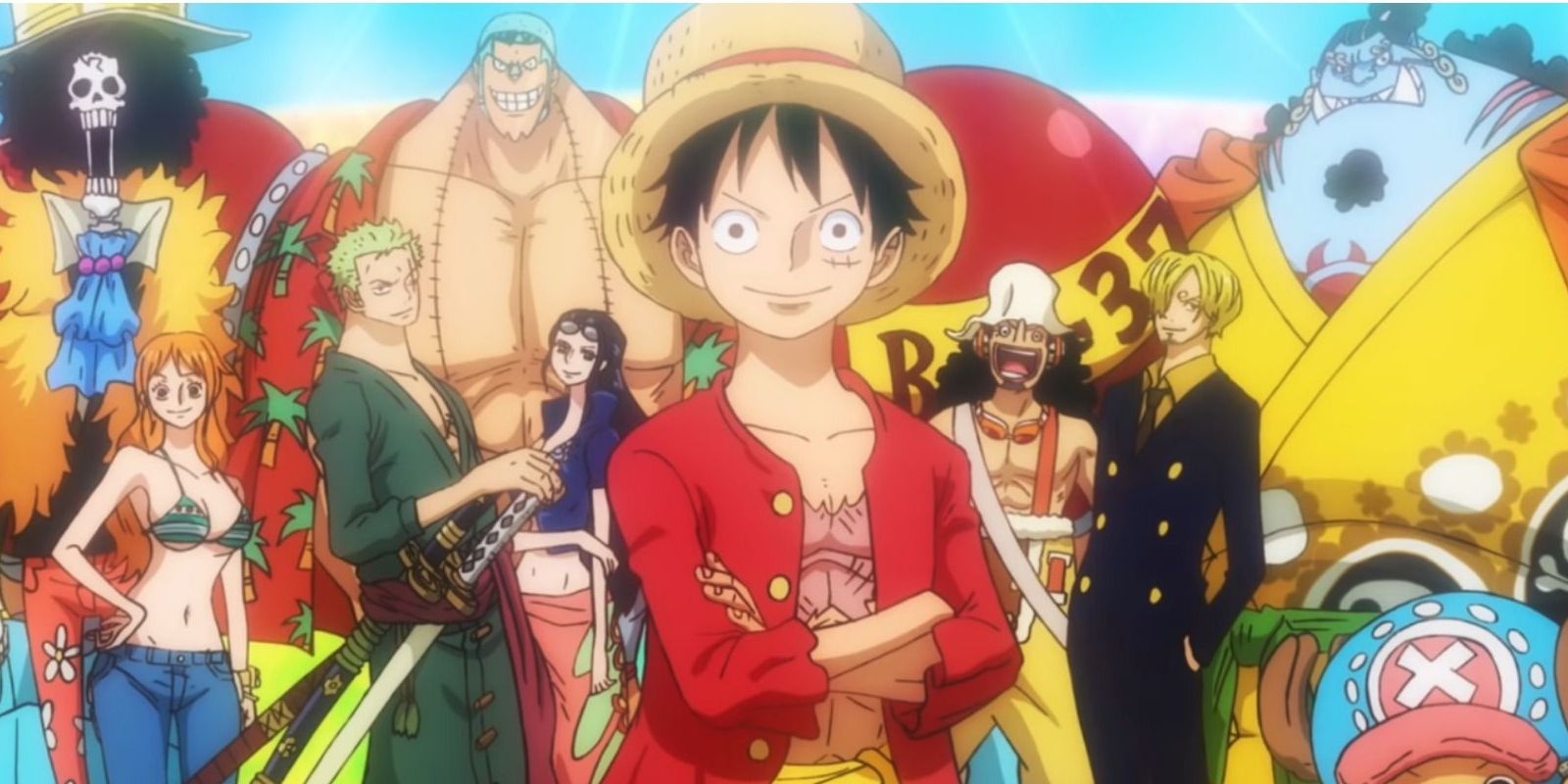 All of the Strawhat's second outfits of the new Movie: Red! : r