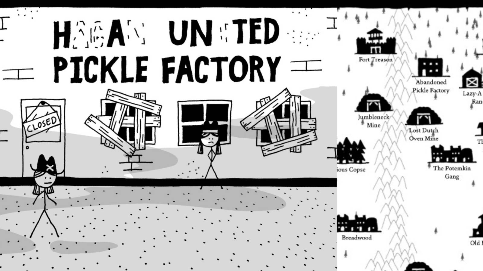 title image Pickle Factory Quests West of Loathing