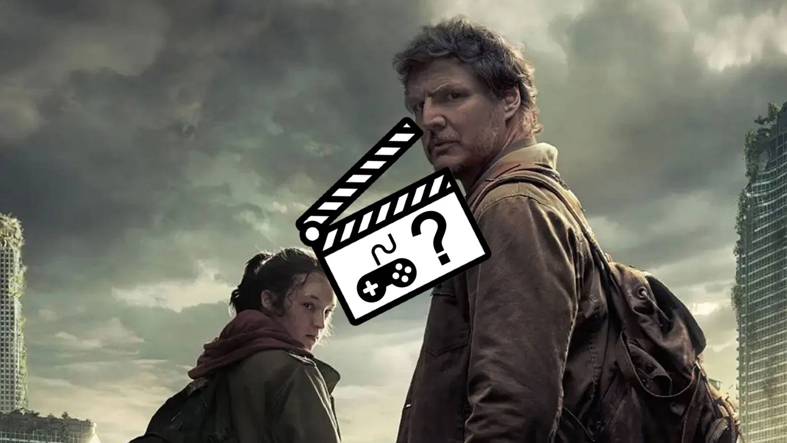 Joel and Ellie from The Last of US TV series, the latest video game adaptation.