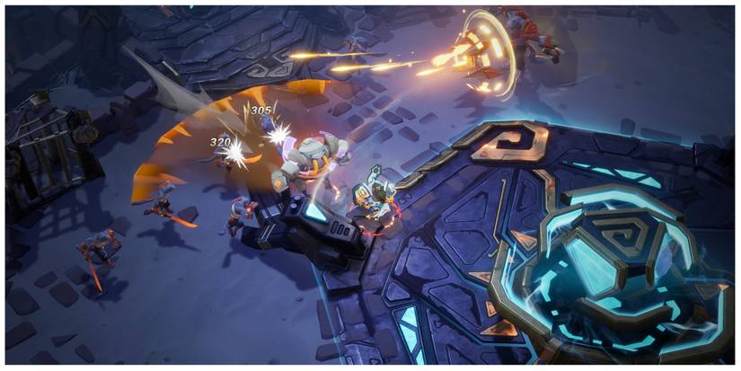 a battle in Torchlight: Infinite