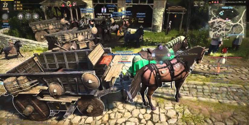 Trading wagon in bdo