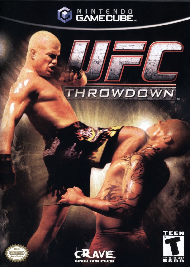 UFC Throwdown Cover Art Tito Ortiz and Mask