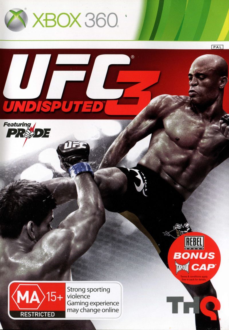 UFC Undisputed 3 Cover Art Anderson Silva