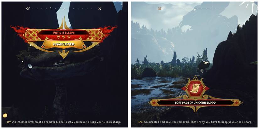 unicorn blood lost page in blacktail