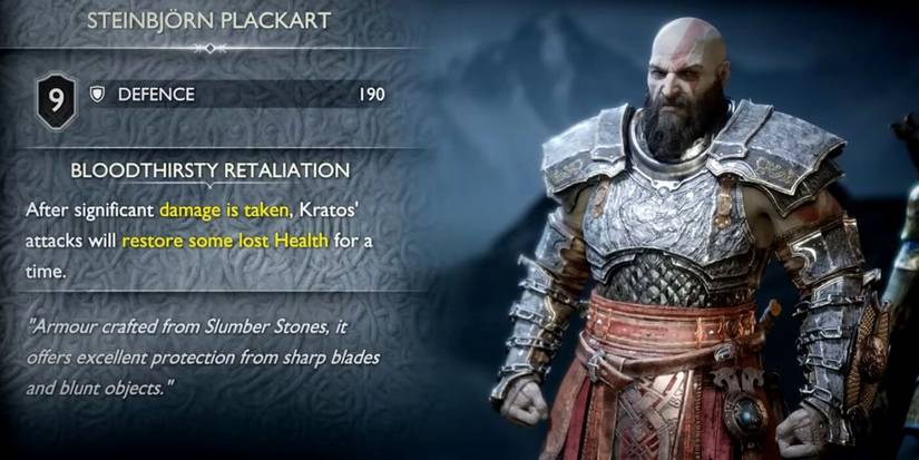 Steinbjorn armor God of War Raganok