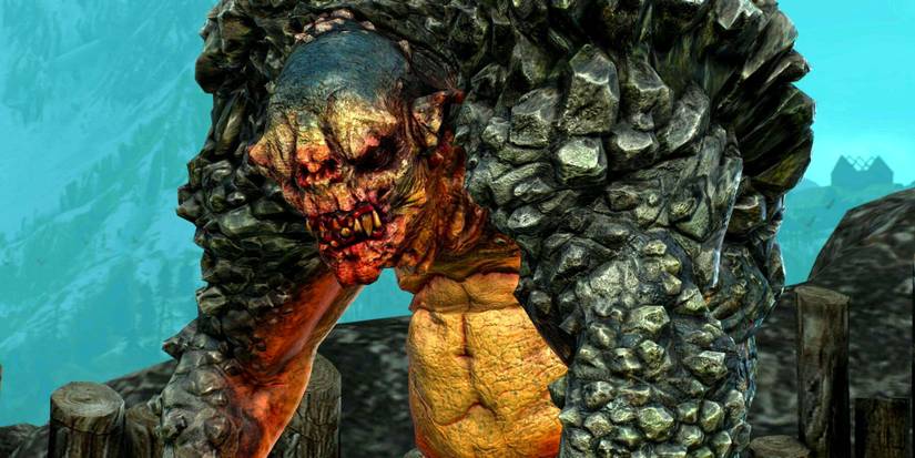 Cave troll in The Witcher 3