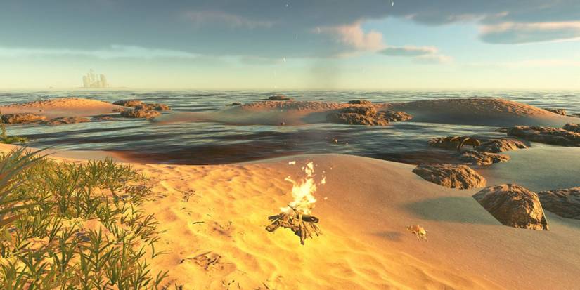 Campfire in Stranded Deep