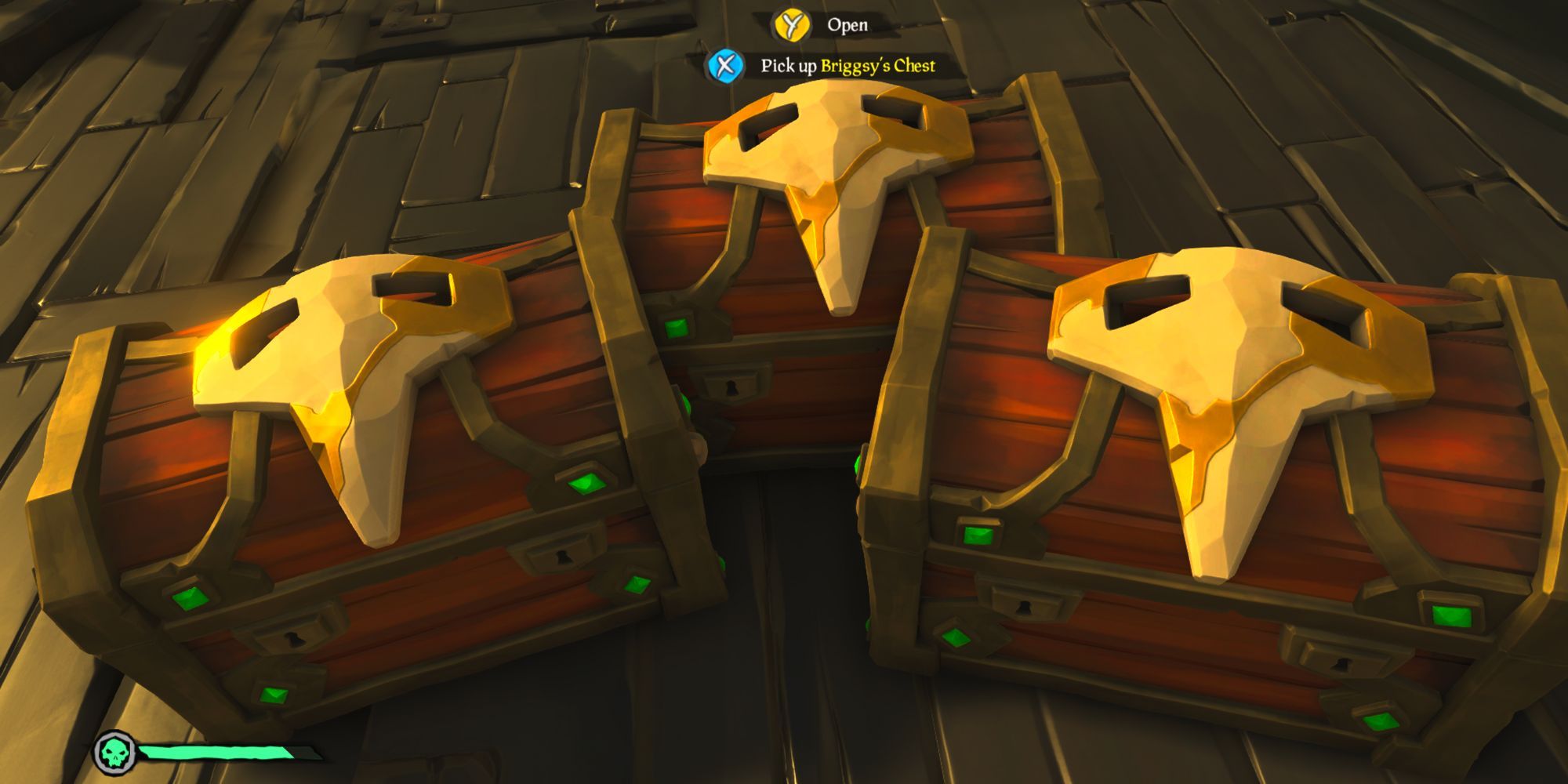 Briggsy's Chests in The Secret Wilds Adventure 11 in Sea of Thieves