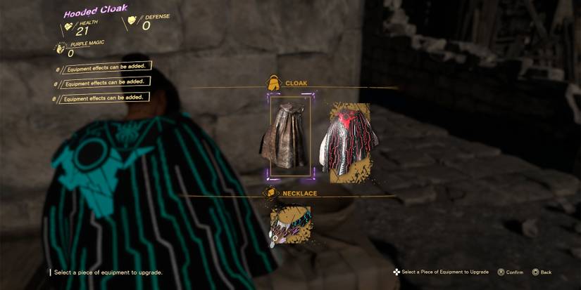 upgrading equipment in forspoken