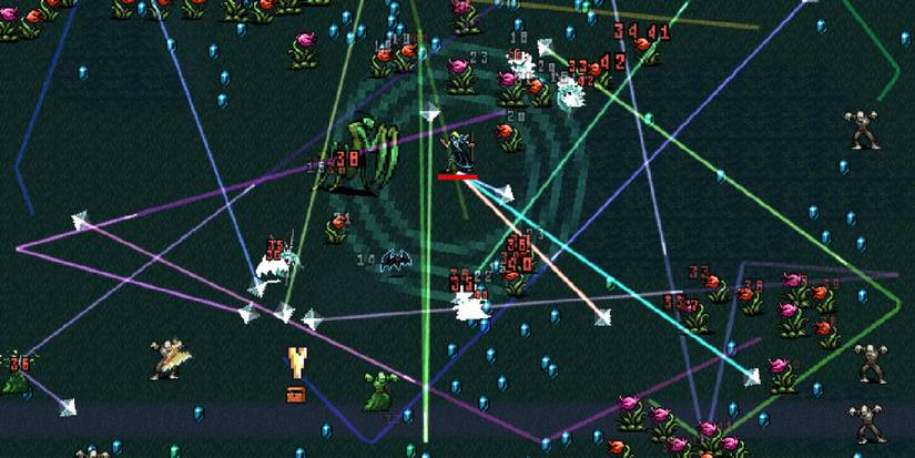 vampire survivors game screen