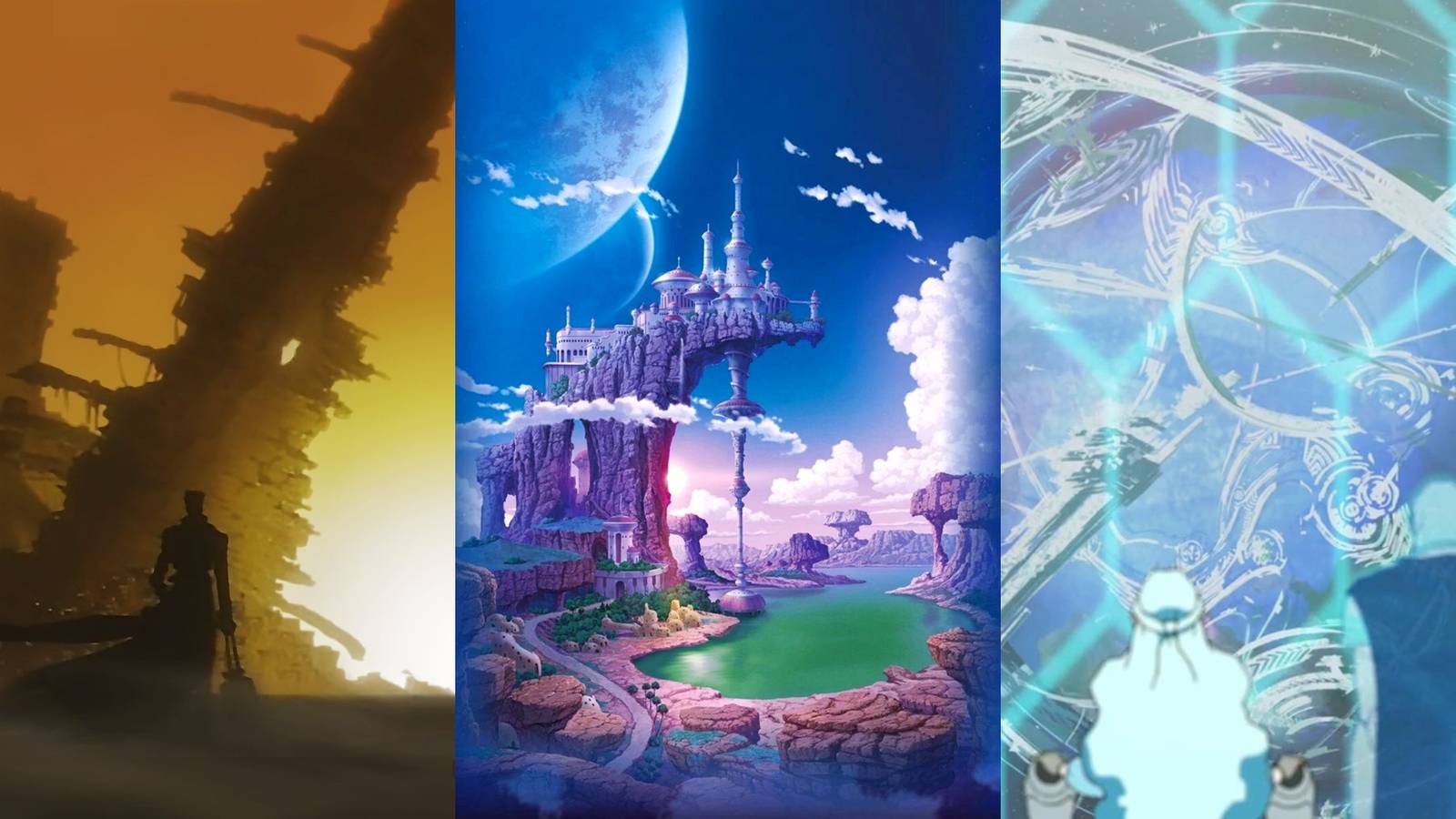 Vash in Trigun, Vegeta's Palace in Dragon Ball Z, Altea in Voltron Legendary Defender