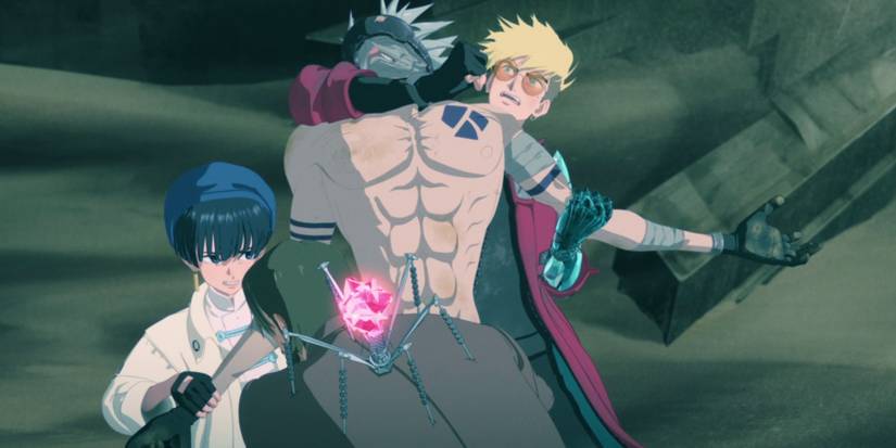 Vash, Meryl and De Niro Teamwork – TRIGUN STAMPEDE Episode 3