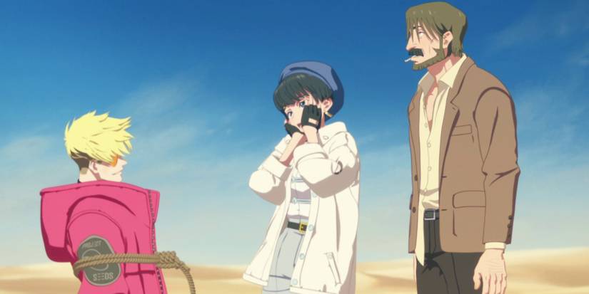 Vash, Meryl and De Niro – TRIGUN STAMPEDE Episode 1