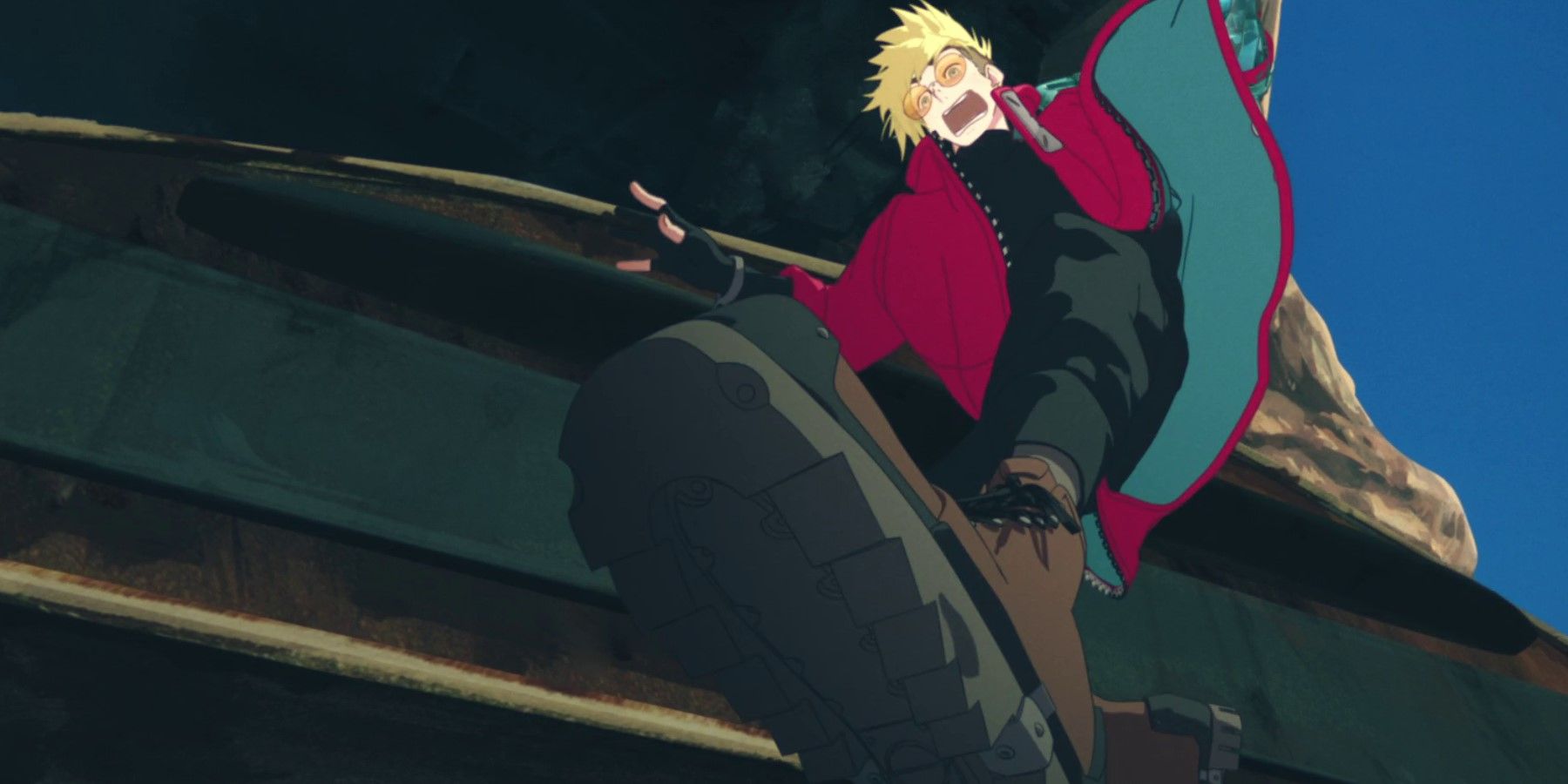 Vash Panicked – TRIGUN STAMPEDE Episode 2