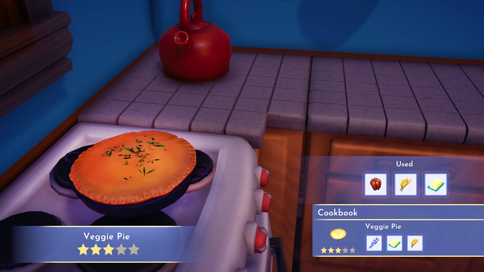 veggie pie in disney dreamlight valley