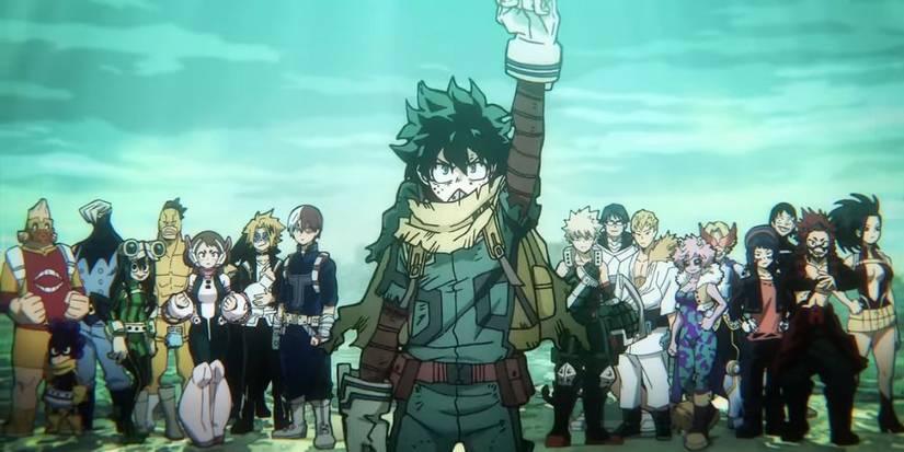 Vigilante Deku and class 1A