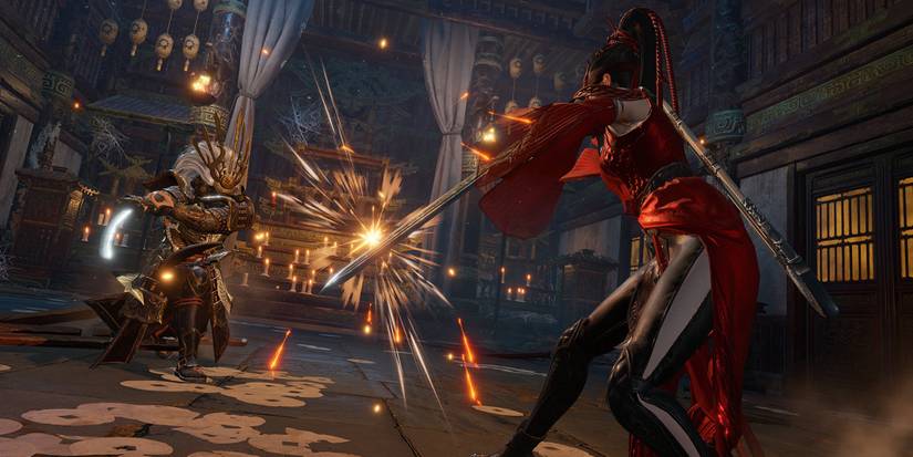 Viper Ning parrying an attack 