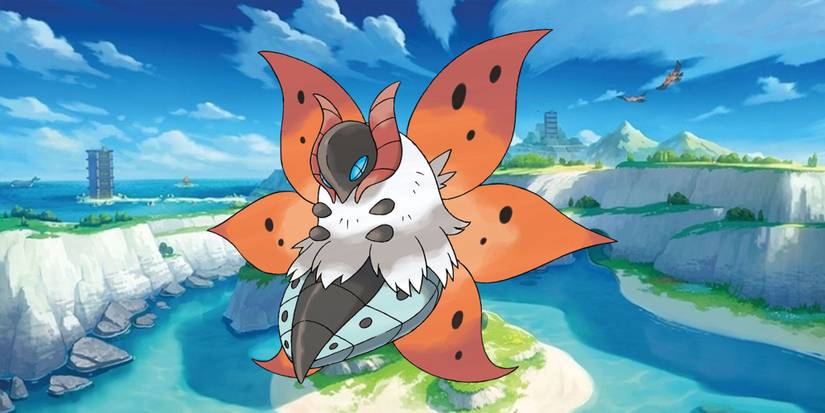 Volcarona With Pokemon Art