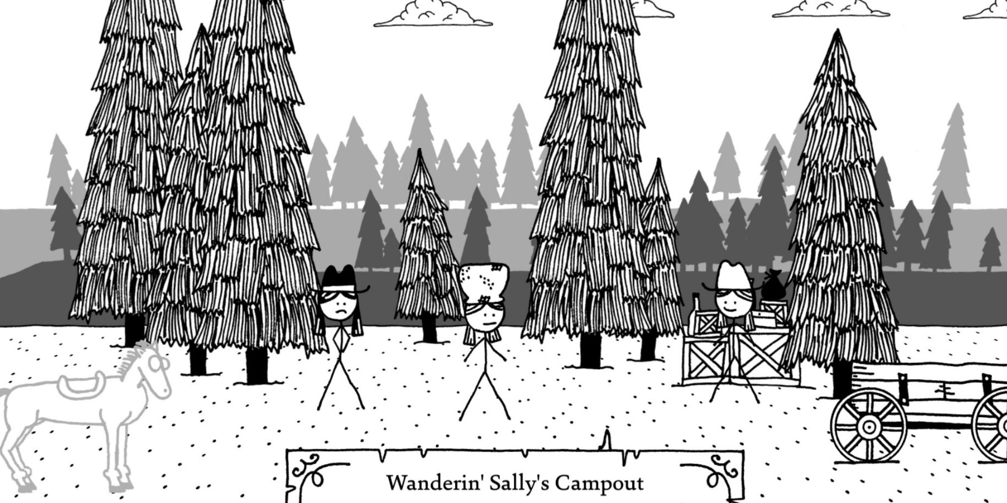 Wandering Sally's Campout West of Loathing