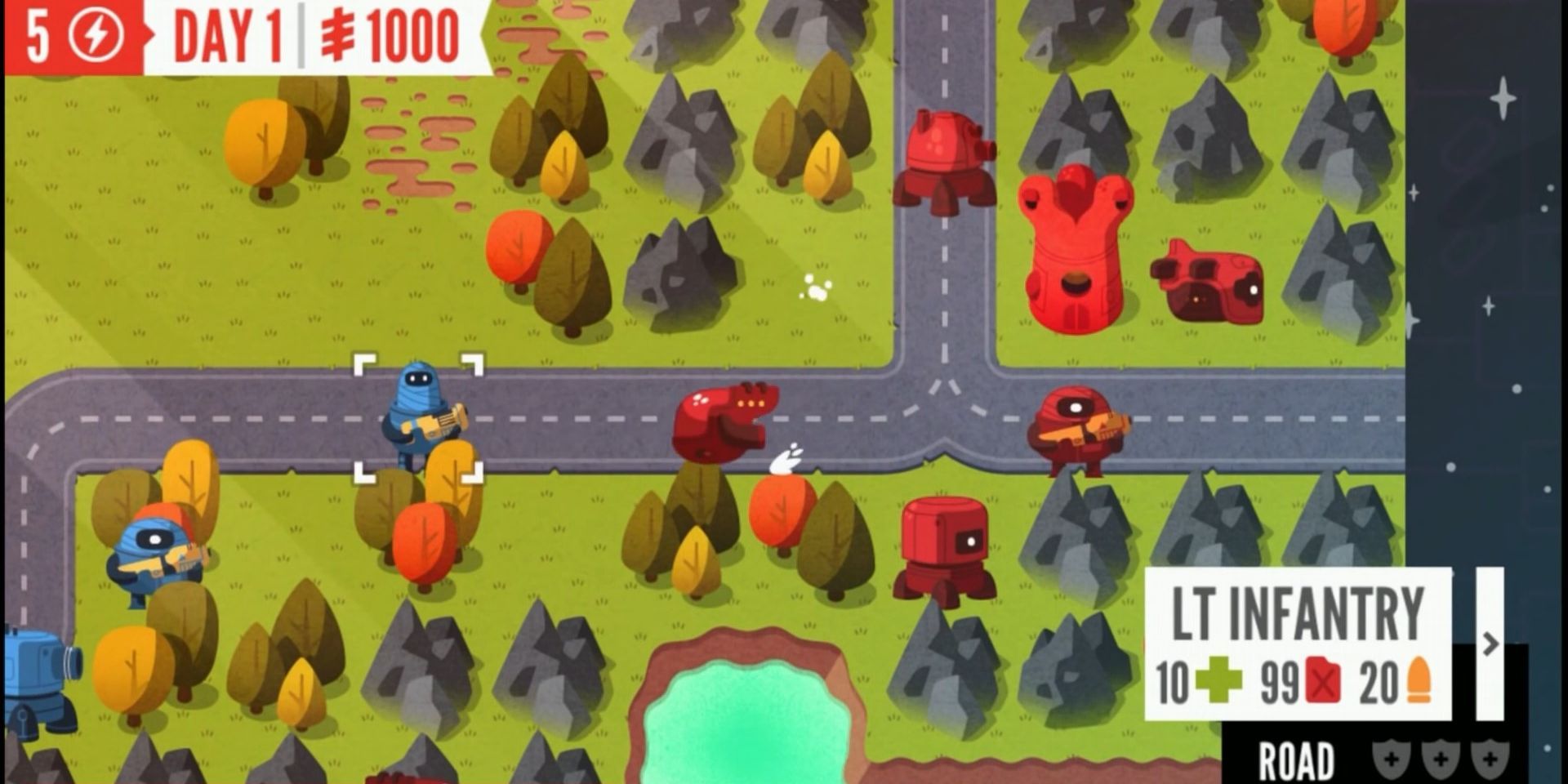 a screenshot from Warbits