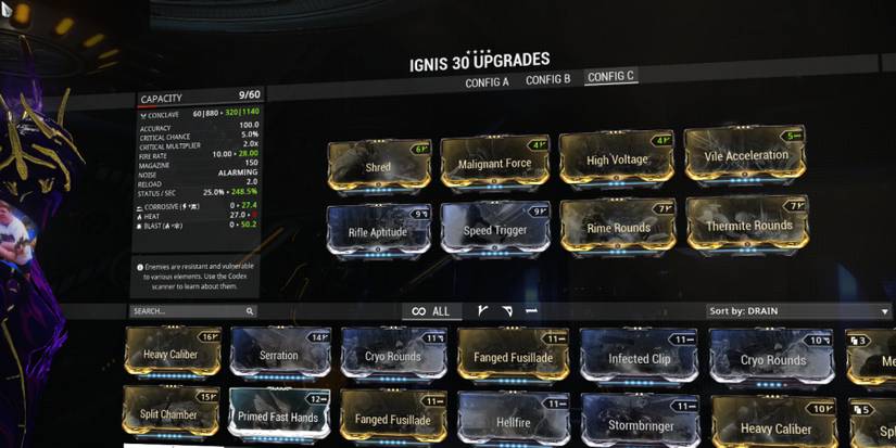 warframe dual stat mods