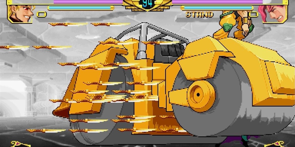 Weird Super Moves- Dio Road Roller Da