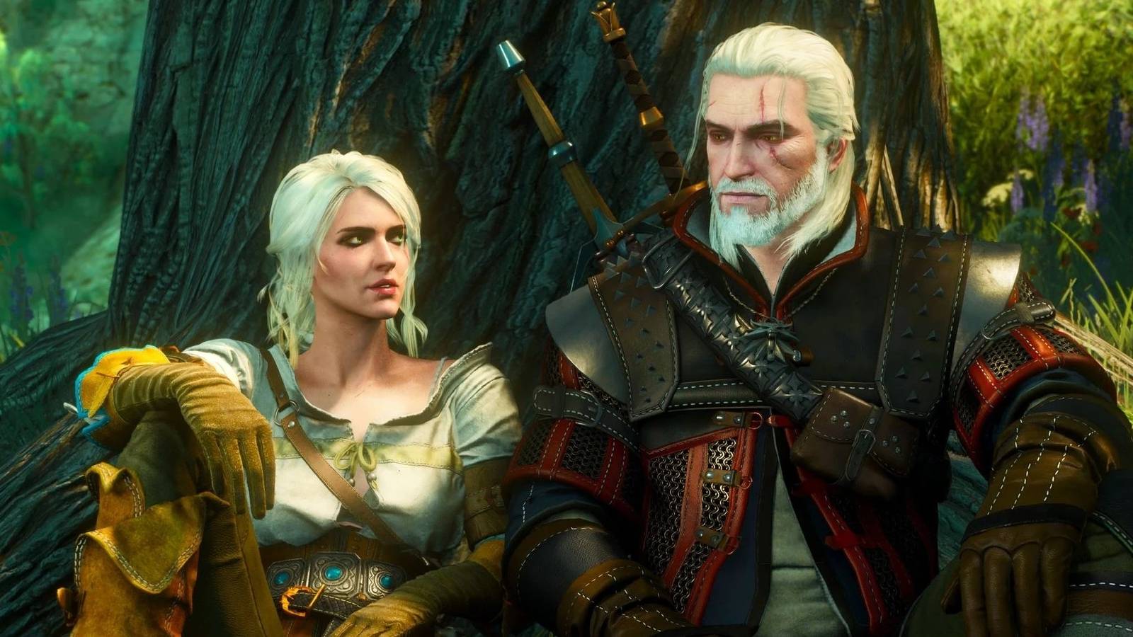 witcher 3 ciri and geralt