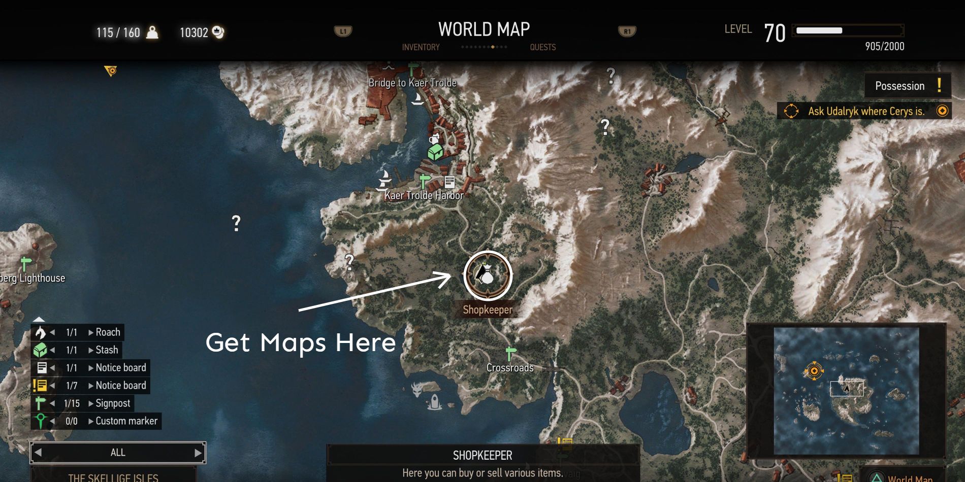 Witcher-3-Map-Merchant-Map