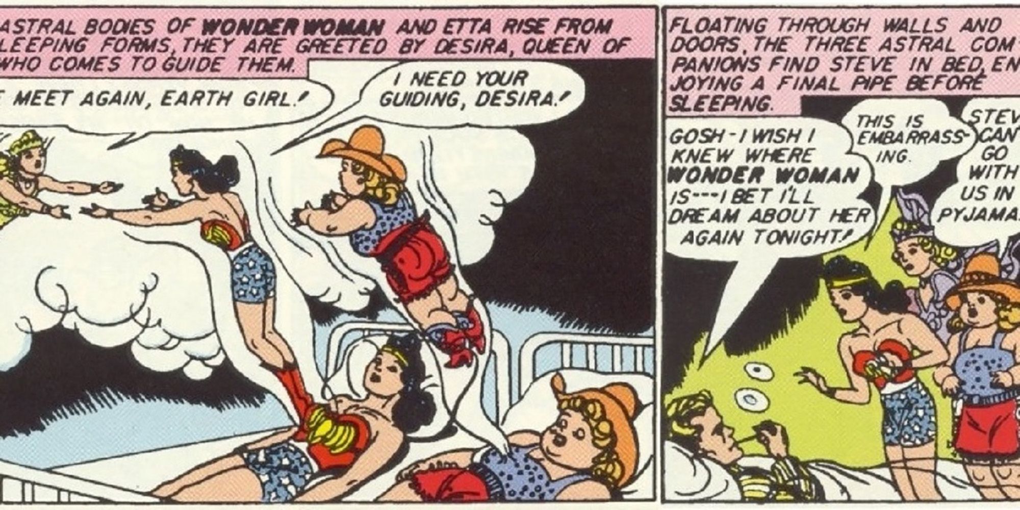 Wonder Woman Using Astral Projection