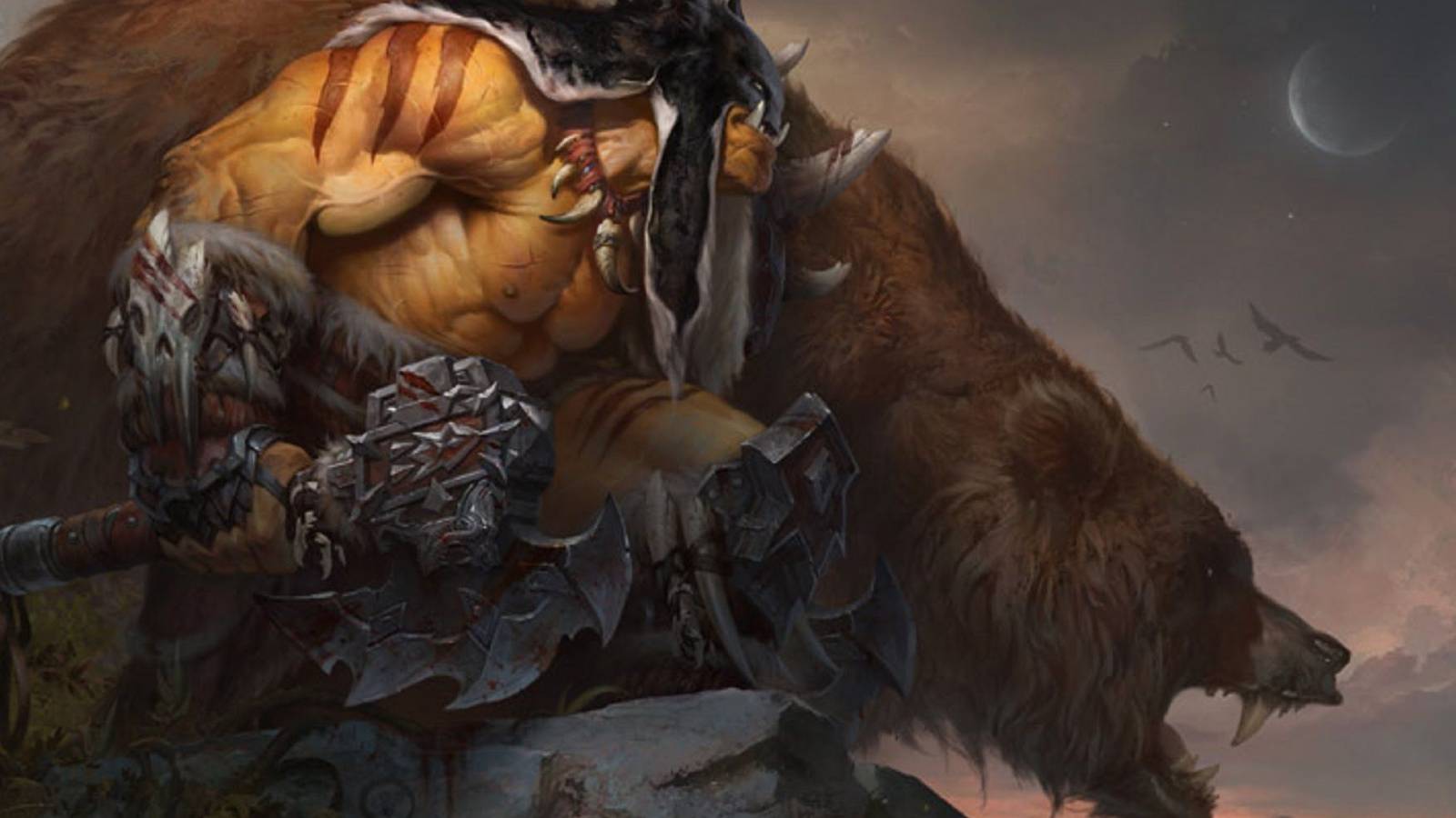 hunter rexxar and his bear