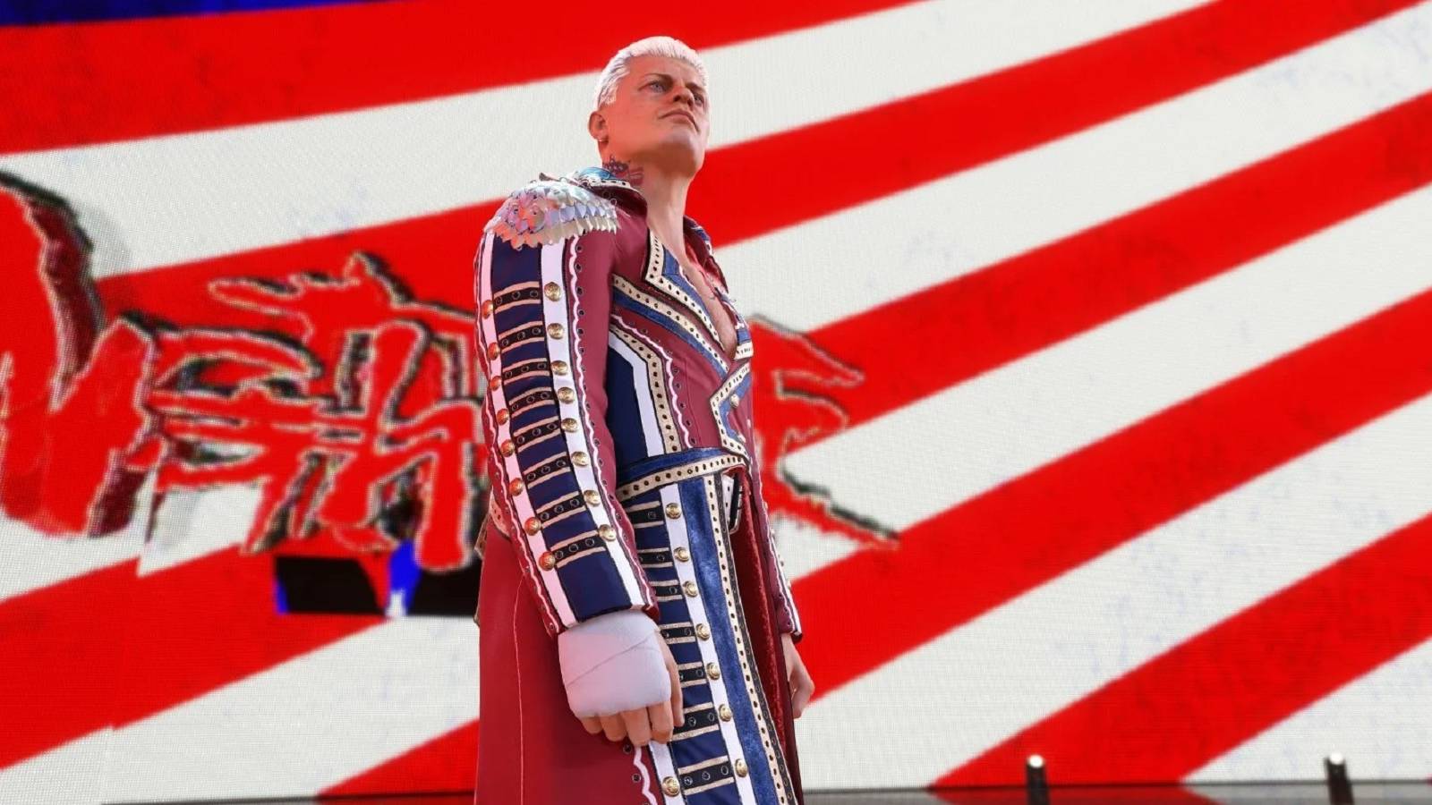 Cody Rhodes is the first entrance to have his debut shown for the upcoming WWE 2K23.