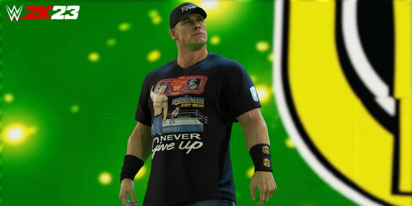 wwe 2k23 screenshot of john cena