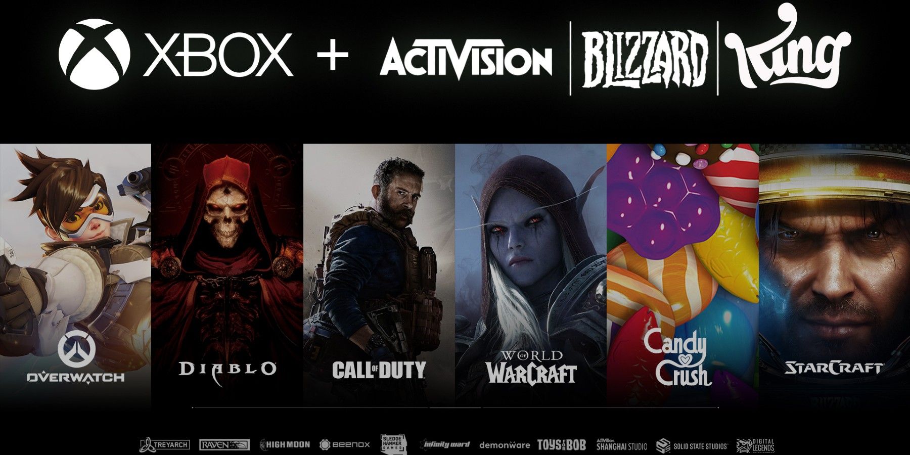 xbox activision blizzard promo art
