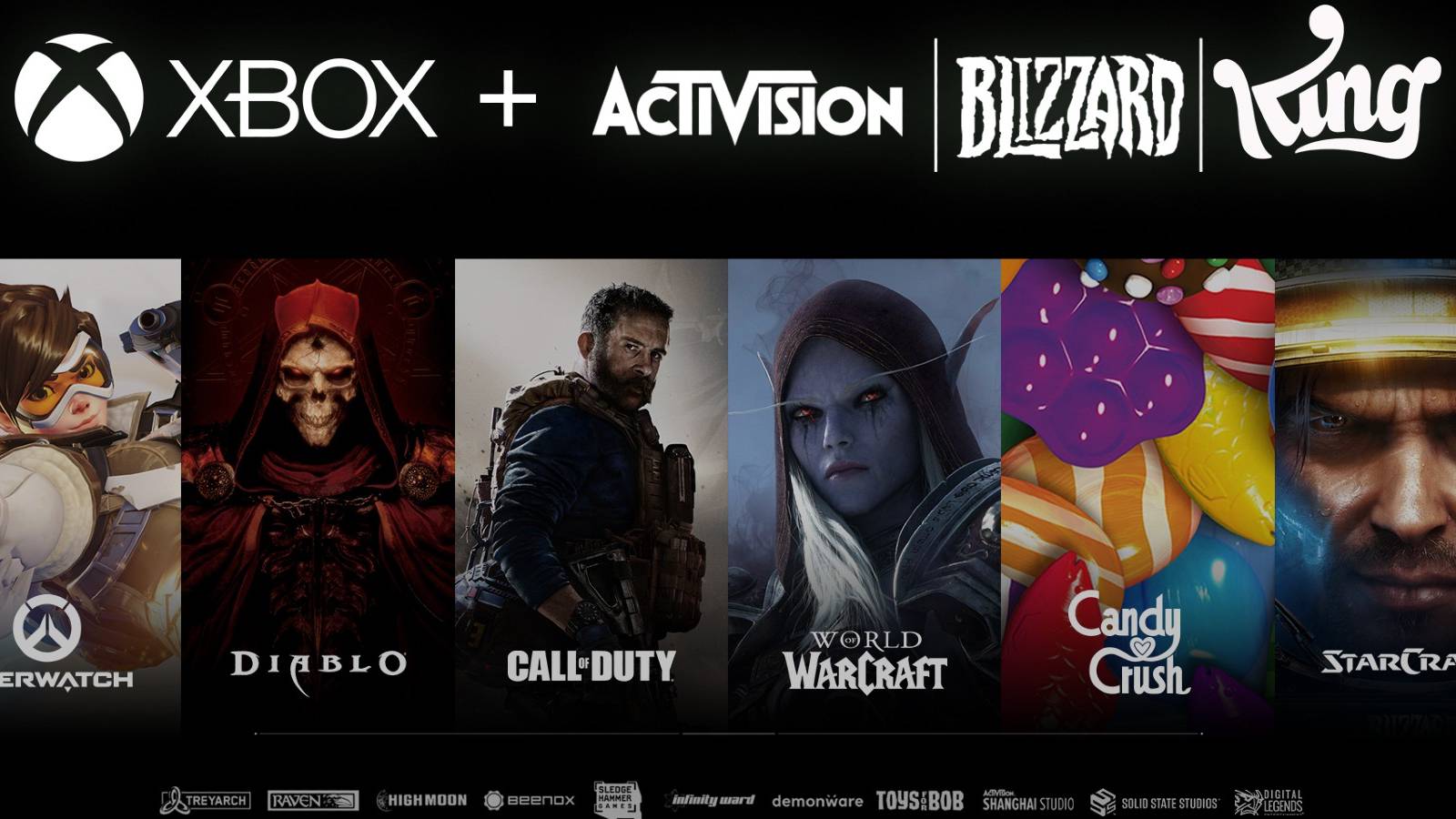 xbox activision blizzard promo art