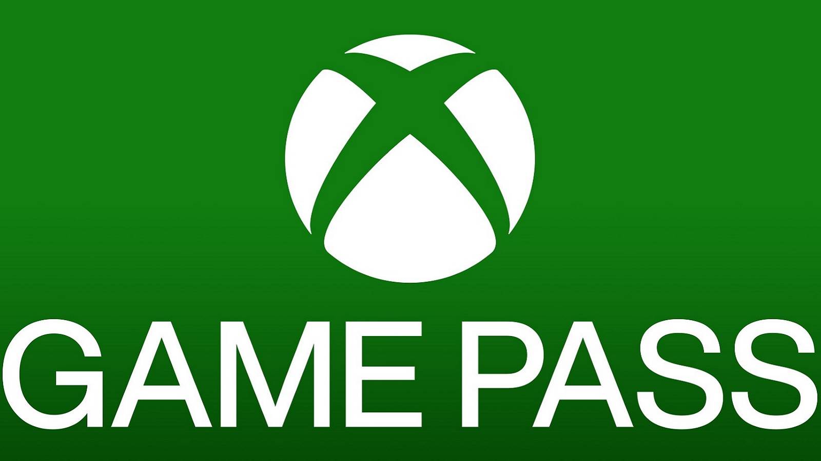 xbox game pass white letters green background