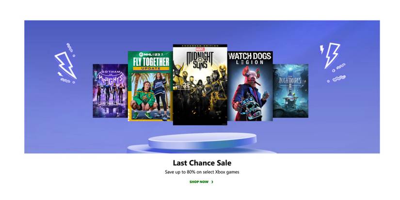 xbox website last chance sale image