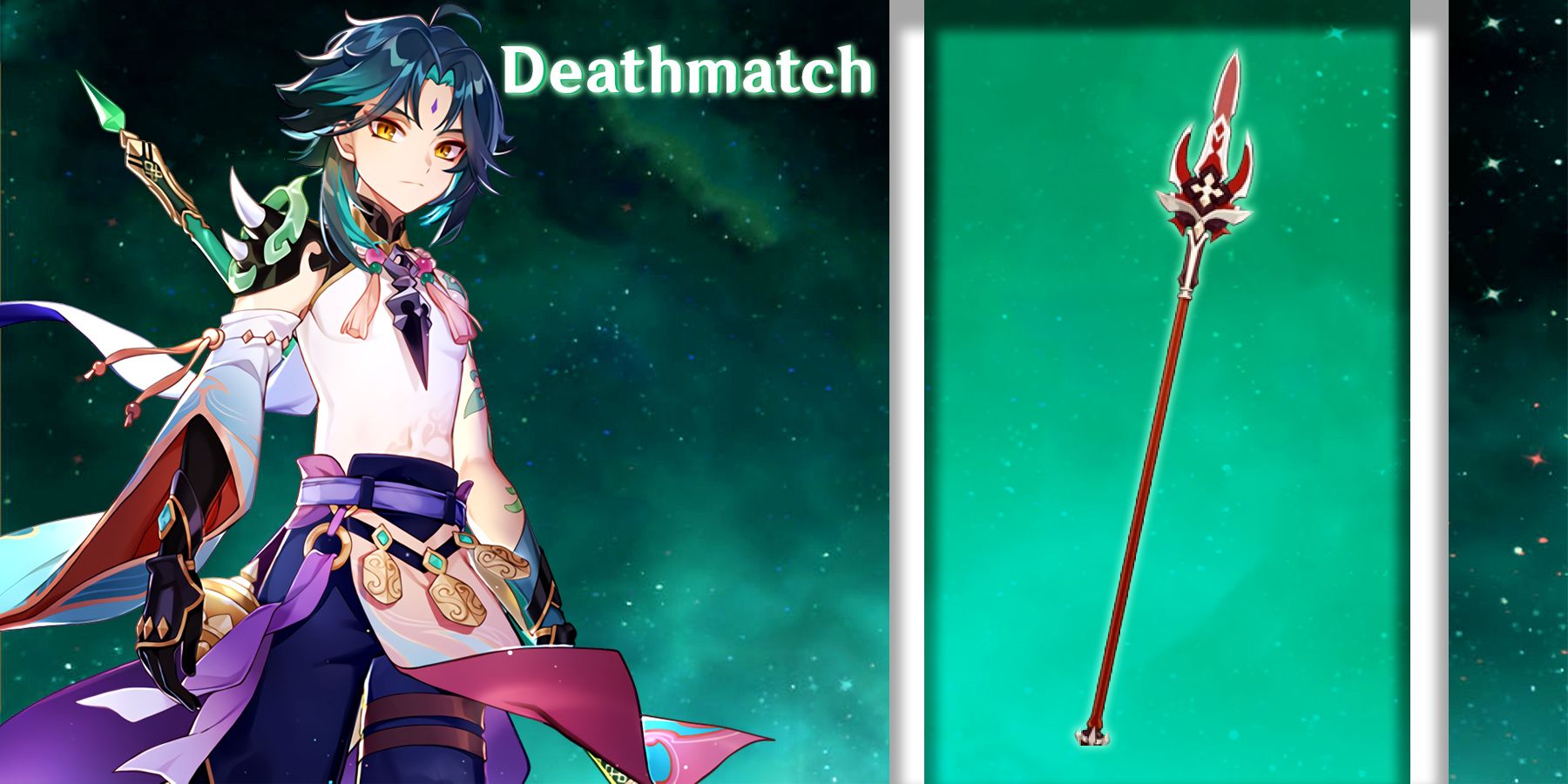 xiao using deathmatch in genshin impact