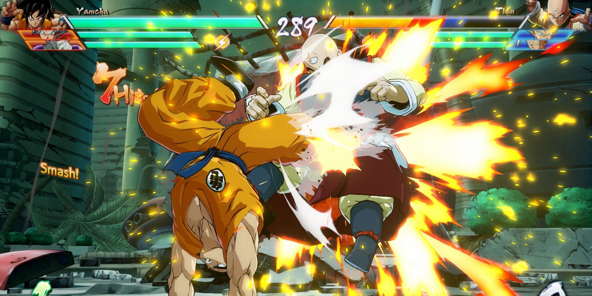 Yamcha vs Tien 