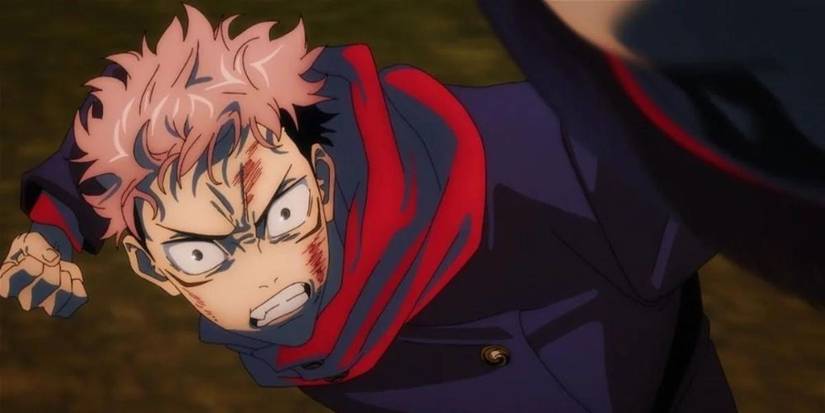 Yuji Itadori fighting