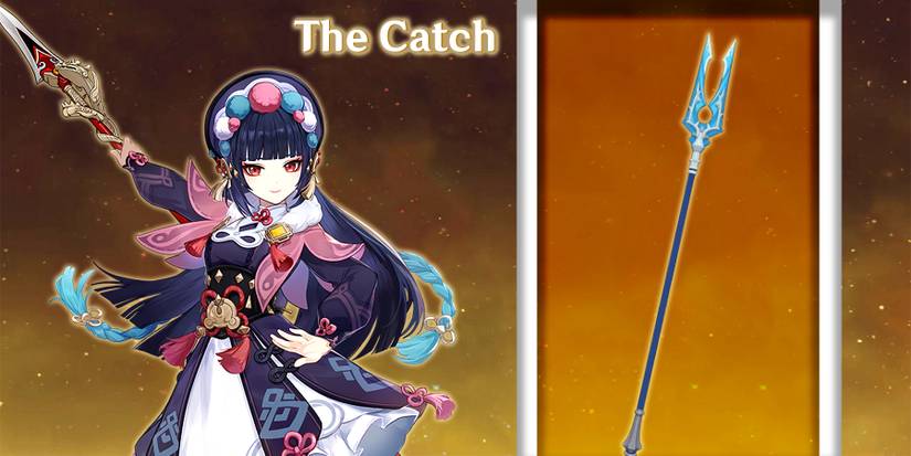 yunjin using the catch in genshin impact