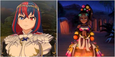 Alear and Timerra in Fire Emblem Engage