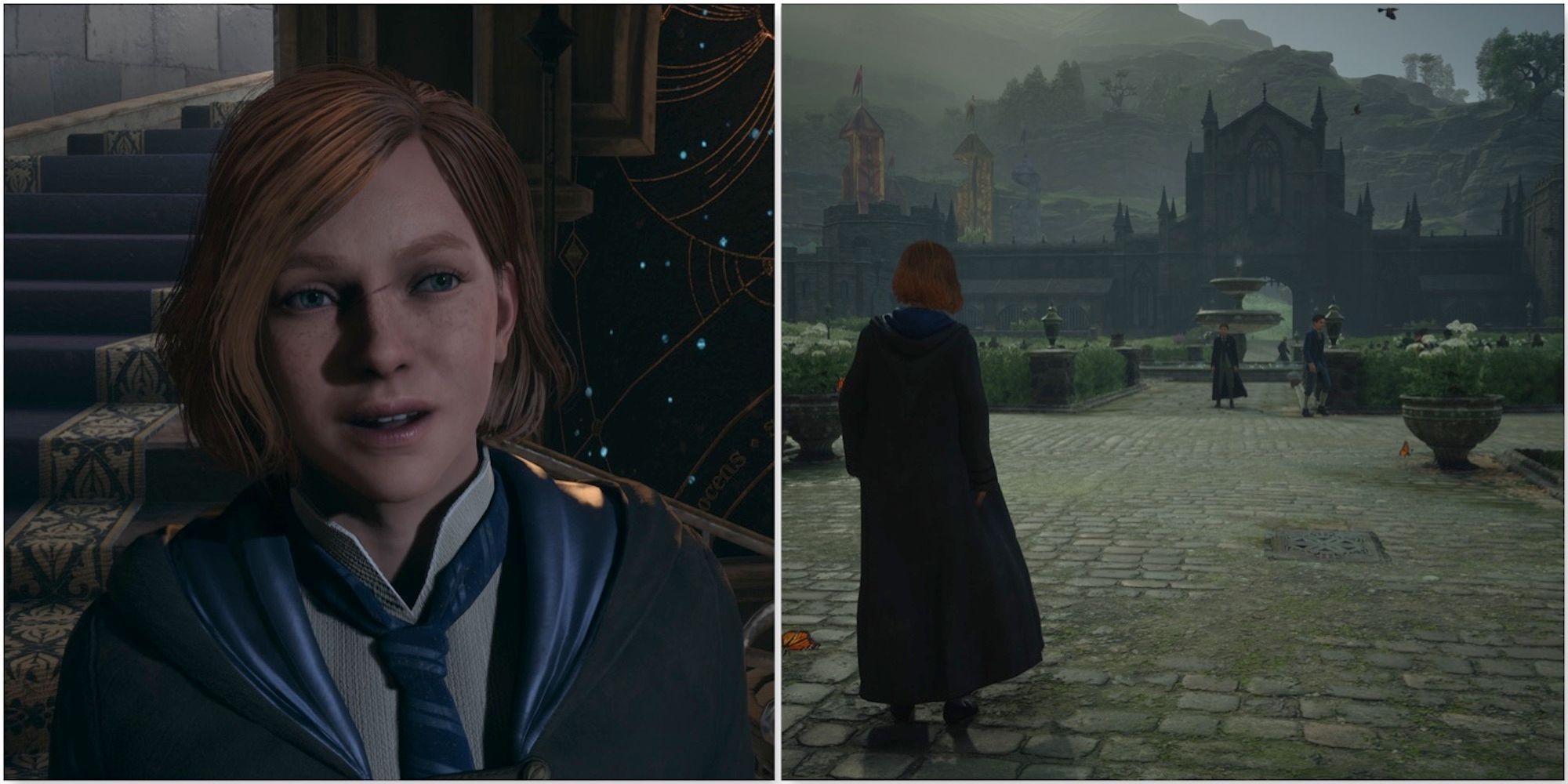 Your character and exploring the world in Hogwarts Legacy