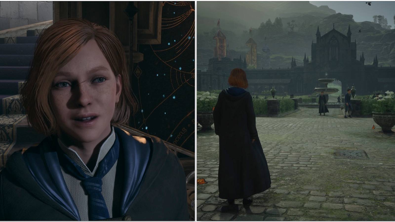 Your character and exploring the world in Hogwarts Legacy