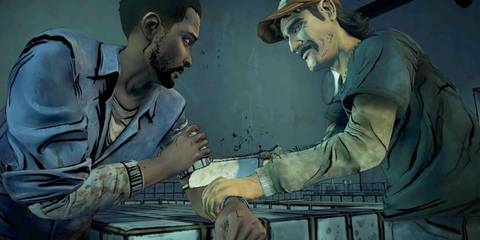 0_0000_The Walking Dead - Lee Gets Bitten